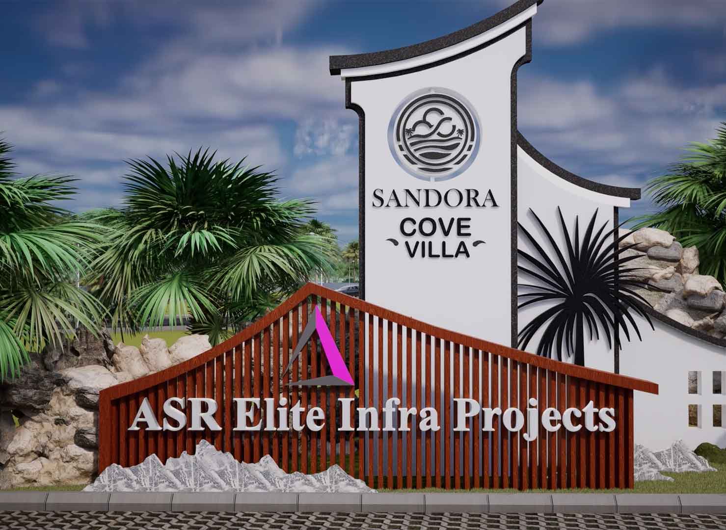 Sandora Cove Villa 3D architectural visualization
