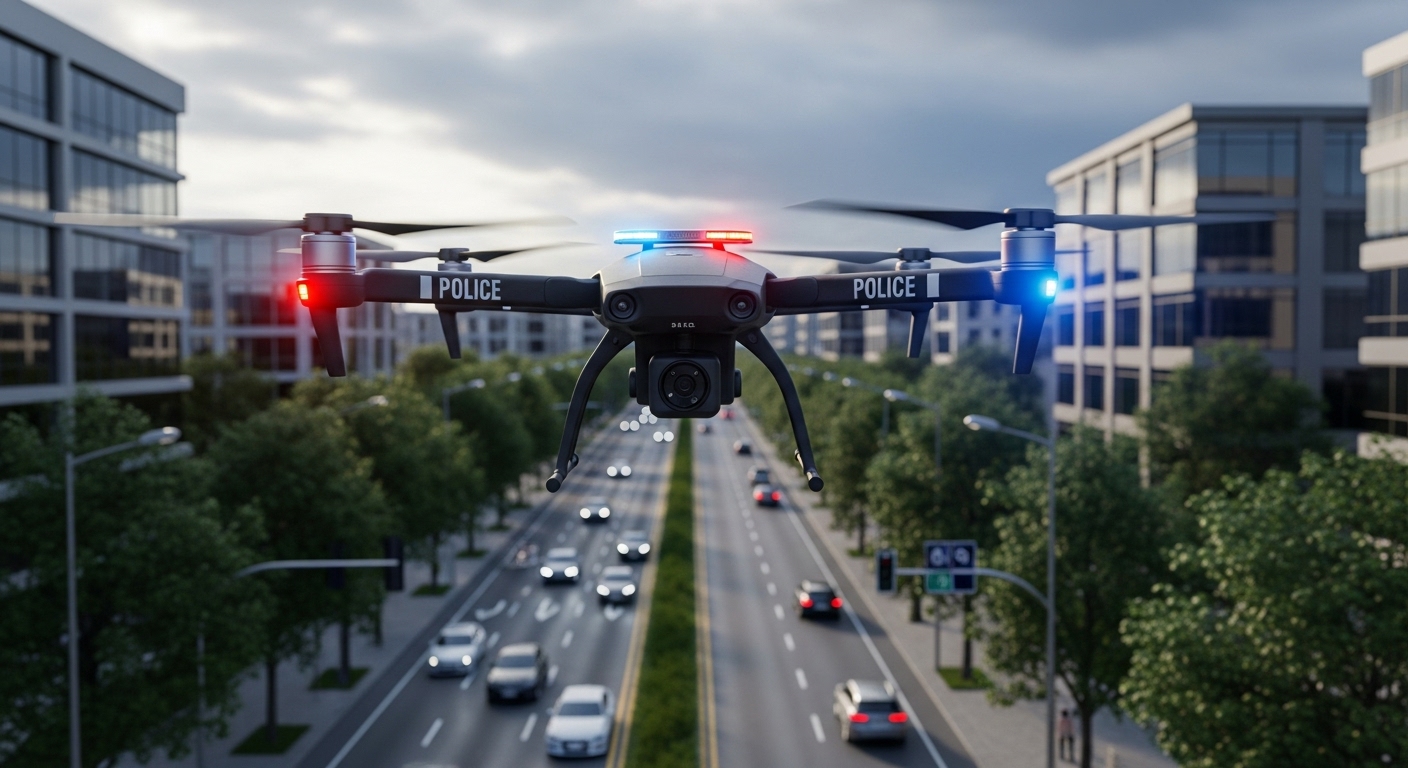 Flying COP Tactical Drone Sim